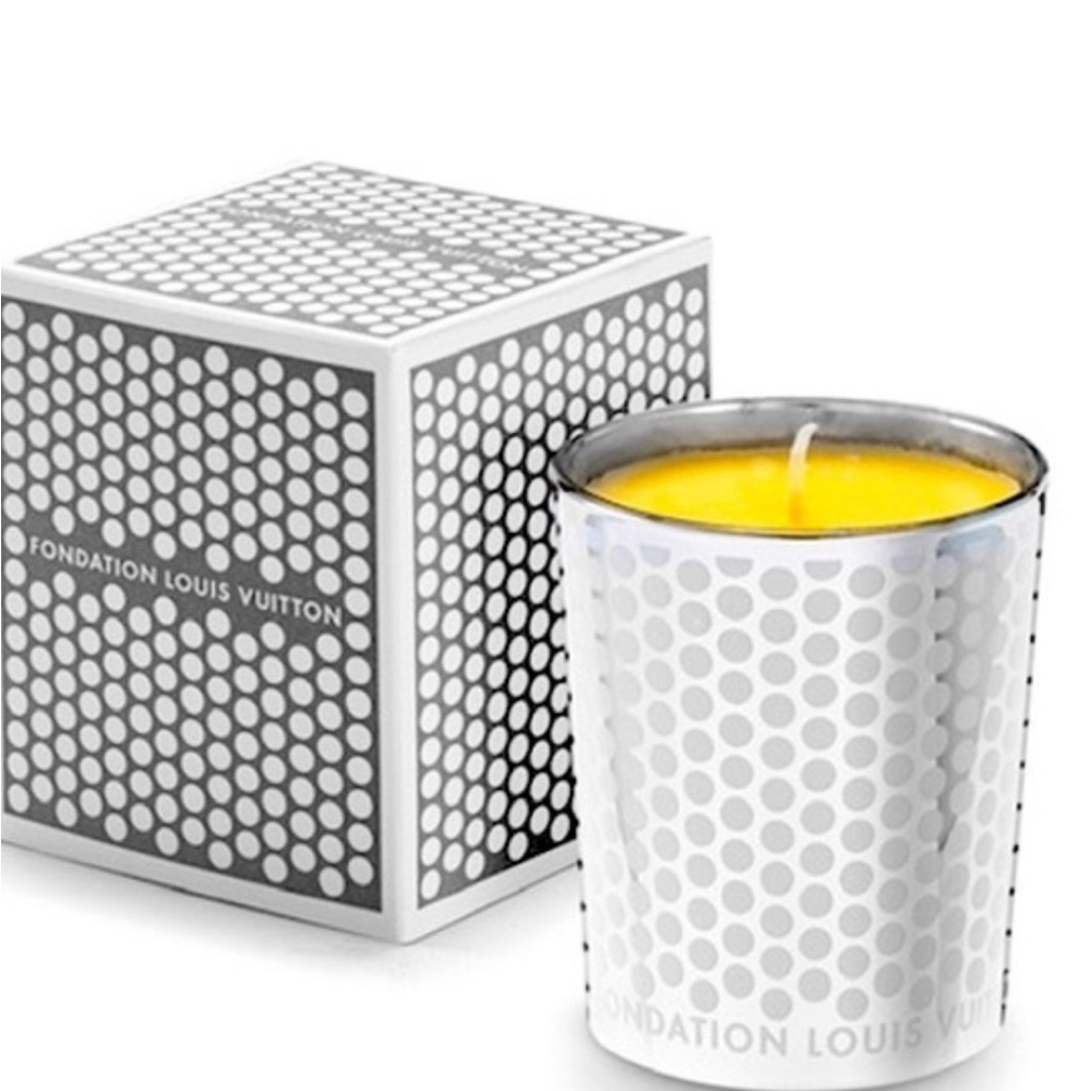 LOUIS VUITTON ORANGE BLOSSOM SCENTED CANDLE FROM LV FOUNDATION